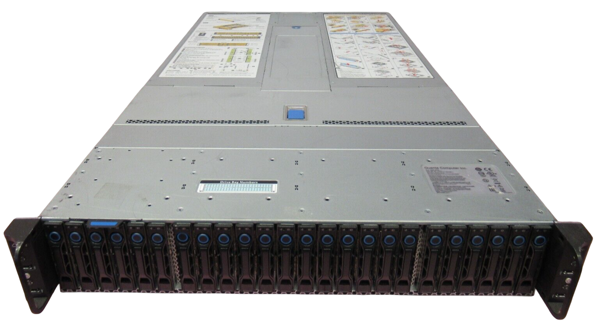 QCT QuantaPlex T42S-2U 24x 2.5" SFF Bay 4x Node Servers CTO 4 x MCX4421A-ACAN