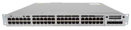 Cisco WS-C3850-48U-S 48x 1GbE RJ45 UPoE Managed Switch + C3850-NM-2-10G + 1x PSU