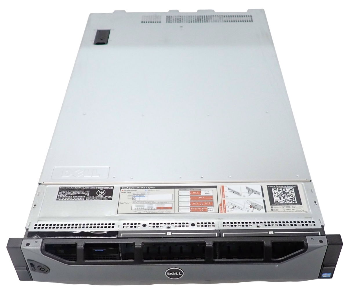 Dell PowerEdge R820 CTO 4x E5-4600 Family CPU 48DIMM 16x 2.5" Bay 2U Rack Server