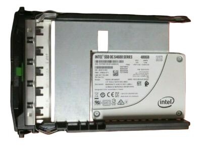 Fujitsu 480GB 2.5" 6Gb/s SATA Solid State Drive SSD SSDSC2KG480G7 in 3.5" Caddy