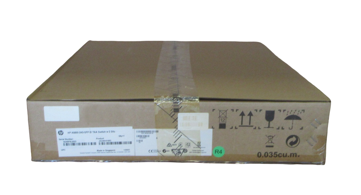 NEW HP 5500-24G-SFP EI TAA 24Port +8 Gigabit Ethernet Switch Layer3 JG249A A5500