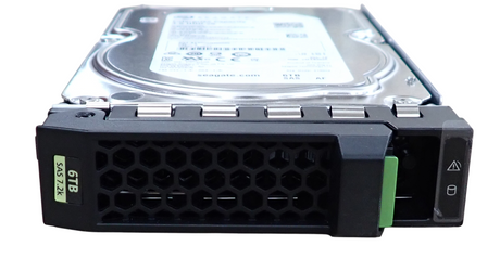 NEW Fujitsu 6TB SAS 12G 7.2K 512e Hot-Plug 3.5" Hard Drive HDD S26361-F5635-L600