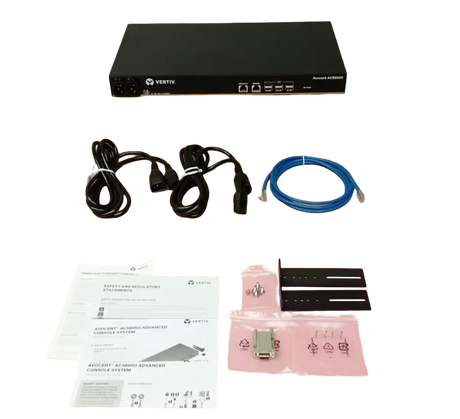 NEW Vertiv Avocent ACS8000 16-Port Console Server DAC Dual PSU ACS8016DAC