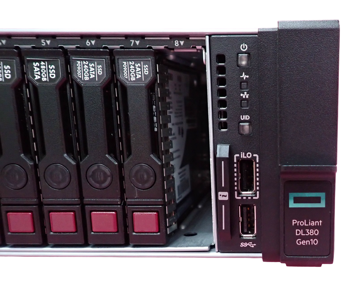 HPE ProLiant DL380 GEN10 8C Silver 4208 64GB RAM 16Bay 14.64TB Storage 2U Server