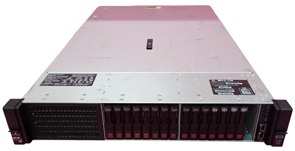 HPE ProLiant DL380 GEN10 8C Silver 4208 64GB RAM 16Bay 14.64TB Storage 2U Server