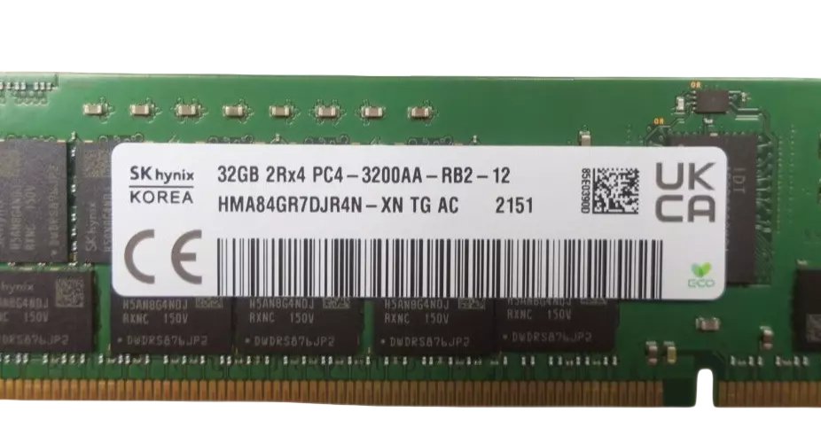 NEW Original Fujitsu 32GB 2Rx4 PC4-3200AA ECC  S26361-F5828-L232 PY-ME32SJ