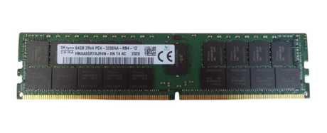 NEW Fujitsu 64GB  2RX4 PC4-3200AA ECC REG S26361-F5828-L264 Server Memory