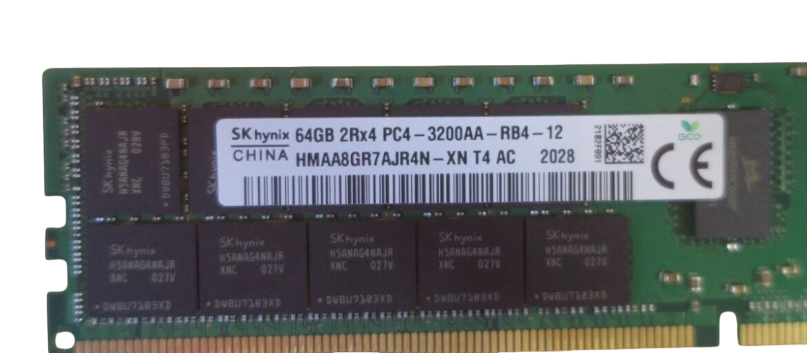 NEW Fujitsu 64GB  2RX4 PC4-3200AA ECC REG S26361-F5828-L264 Server Memory