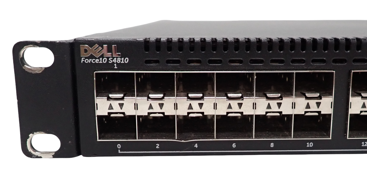 Dell Force10 S4810 S4810-01-64F 48x 10GE SFP+ + 4x 40GE QSFP+ Switch F2B