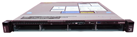 Lenovo ThinkSystem SR250 Quad-Core E-2234 3.6GHz 8GB Ram 4x 3.5" Bay 1U Server