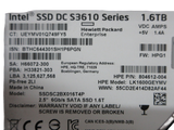 HP 1.6TB SATA 6Gb/s 2.5" Hot-Plug Solid State Drive SSD 805383-001 804631-B21
