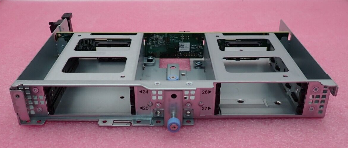 NEW Dell R740xd 4x 2.5" Rear HDD Cage & Backplane Flex Bay Kit + Cables - WMJR0