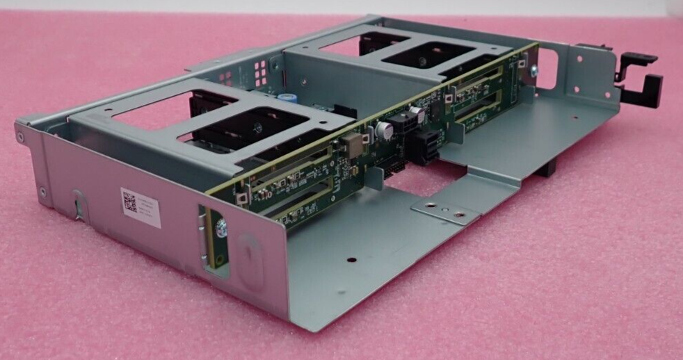 NEW Dell R740xd 4x 2.5" Rear HDD Cage & Backplane Flex Bay Kit + Cables - WMJR0