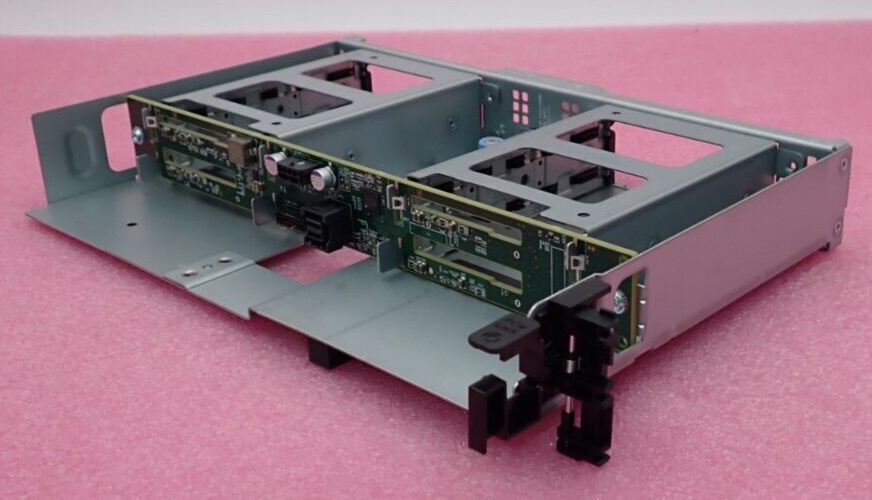 NEW Dell R740xd 4x 2.5" Rear HDD Cage & Backplane Flex Bay Kit + Cables - WMJR0