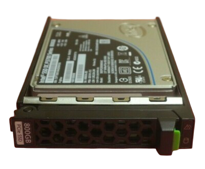Fujitsu 800GB 2.5" PCIe NVMe Hot-Plug SSD Solid State Drive S26361-F5534-L800