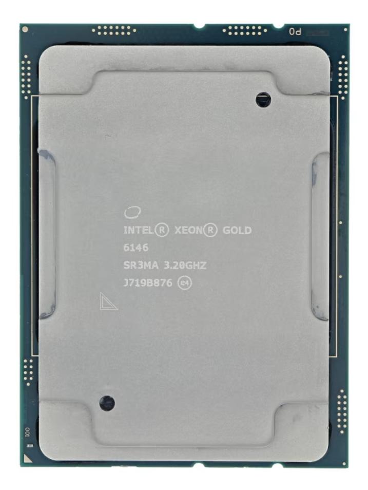 Intel Xeon 12-Core Gold 6146 3.20GHz Server CPU Processor 24.75MB LGA3647 SR3MA