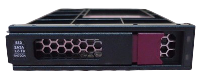 HP 2.5" 1.6TB 6Gb/s SATA SSD Apollo In 3.5" Caddy 847034-001 846788-B21