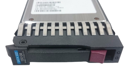 HP 120GB MDL SATA SSD Solid State Drive 572253-001 572073-B21 In HP 2.5" Caddy