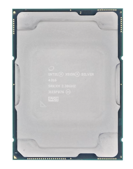 Intel Xeon Twenty-Core Silver 4316 2.30GHz 30MB Cache Server Processor SRKXH