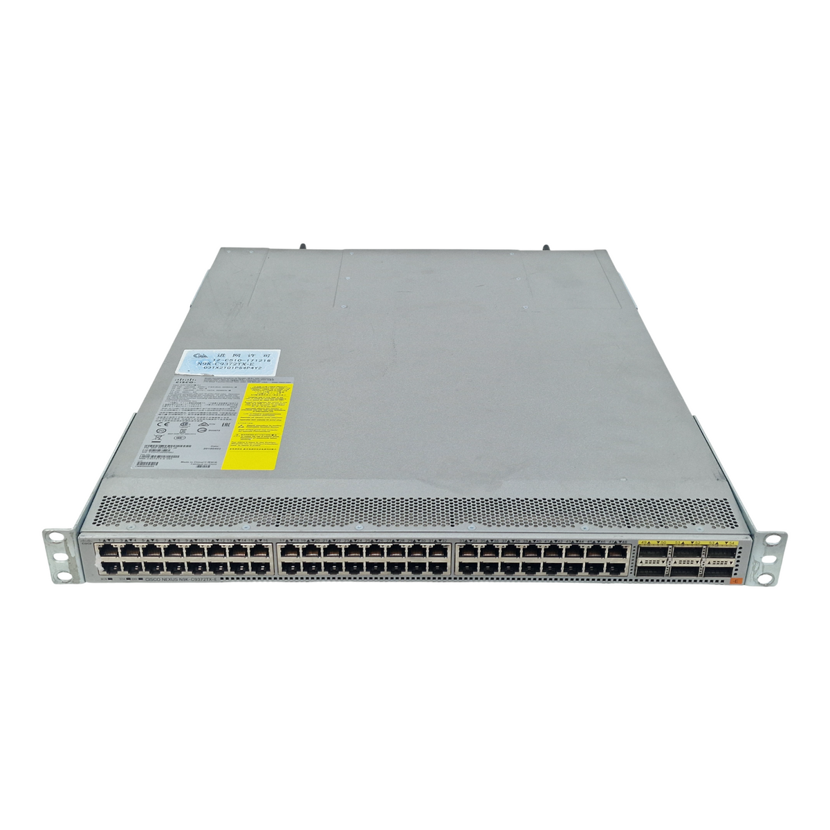Cisco Nexus N9K-C9372TX-E 48x 10Gbit RJ45 6x 40Gbit QSFP+ Switch