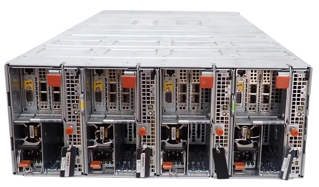 Dell EMC PowerScale Archive 4-Node 80-Bay Chassis + 20x Caddies A300 A3000 A2000