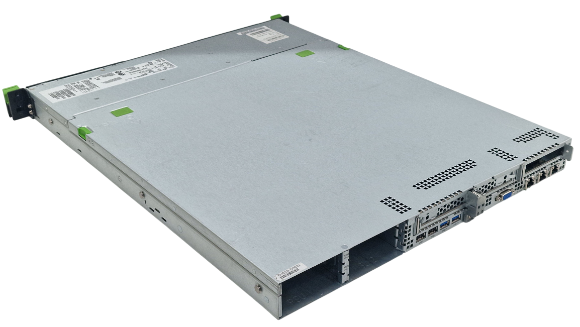 Fujitsu Primergy RX1330 M4 CTO Xeon E-2200 CPU 4DIMM 4x LFF SAS Bay Server