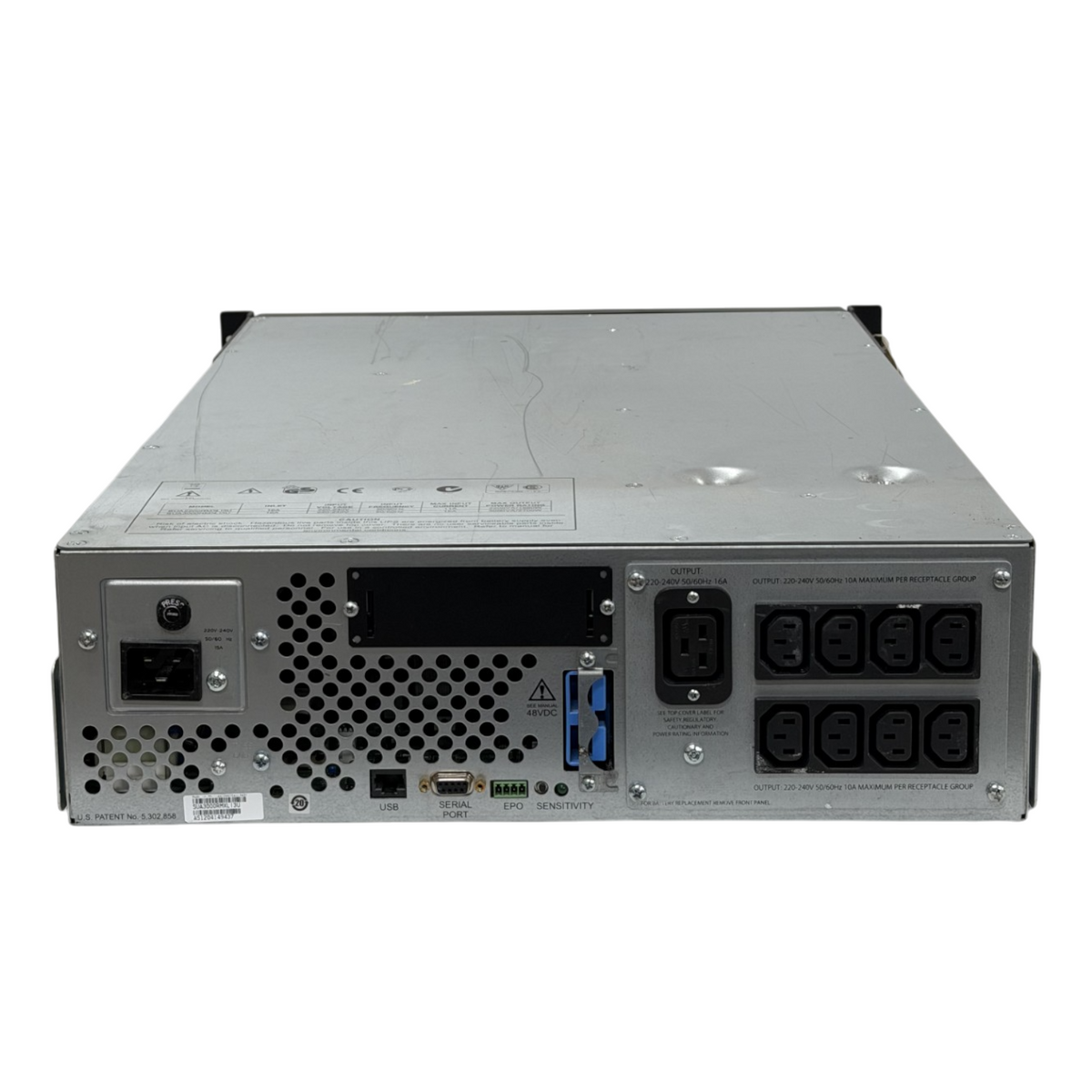 APC Smart-UPS 3000XL SUA3000RMXLI3U Rack Mount 3000VA 2700W UPS + New Batteries