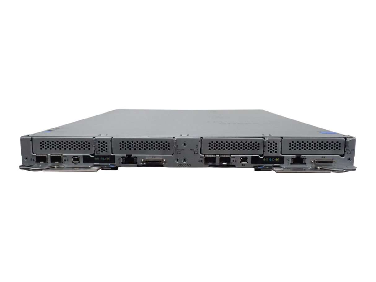 Lenovo SD665 V3 Neptune DWC 4x 5th Gen AMD EPYC Series 32x DDR5 Dual Node Server