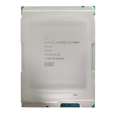 New Intel Xeon Platinum 8562Y+ 32-Core 2.8GHz SRN6G 60MB LGA4677 CPU Processor