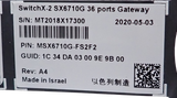 Mellanox SX6710G 36x 56Gb/s QSFP+ InfiniBand to Ethernet Gateway MSX6710G-FS2F2