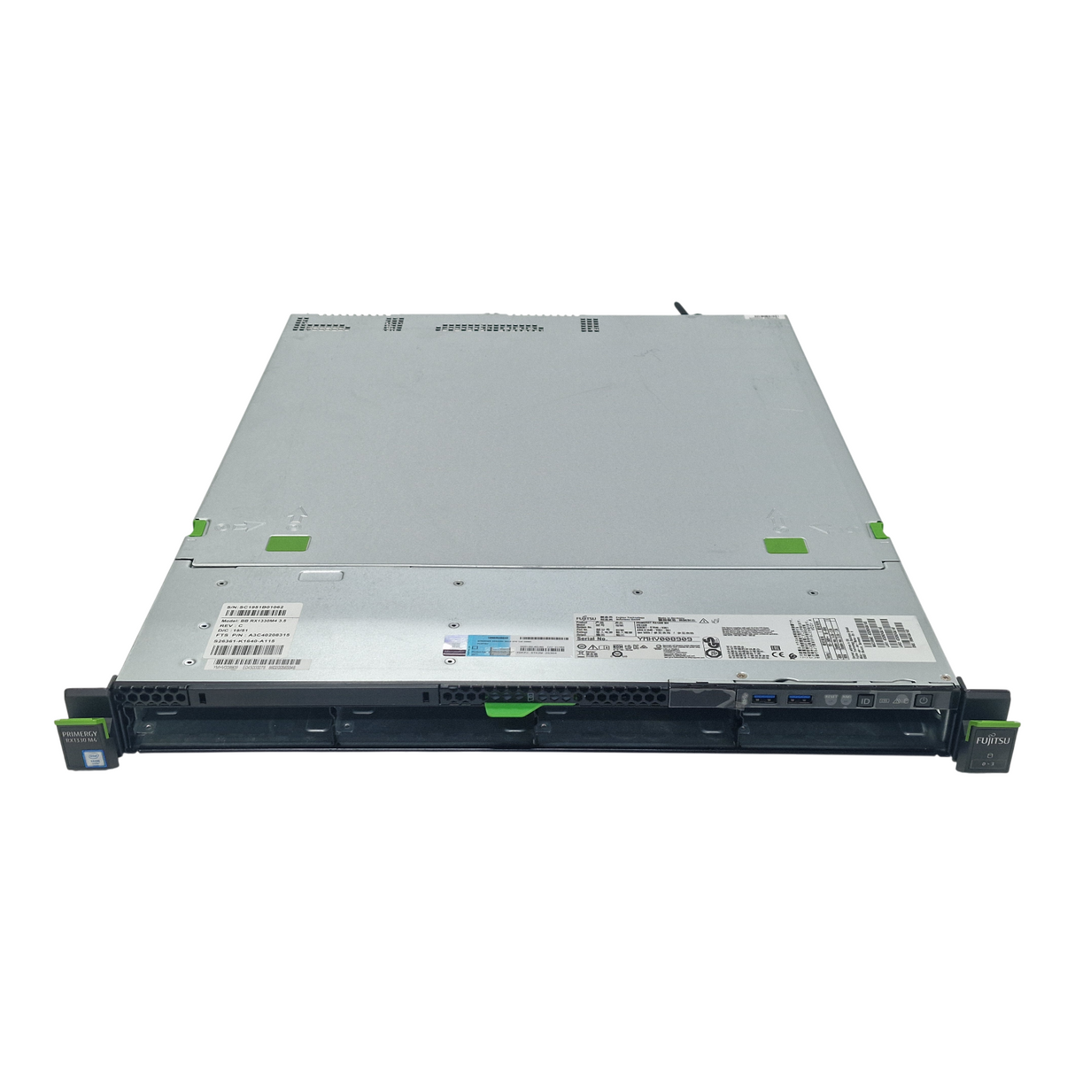 Fujitsu Primergy RX1330 M4 CTO 1x Xeon E CPU 4DIMM 4x LFF SAS/SATA Bay 1U Server
