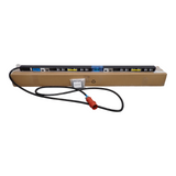 New Server Technology PRO2 0U 24x C13 12x C19 BLUE Switched PDU SEV-FB636B-532P6