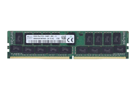 HPE 32GB 2Rx4 PC4-2400T DDR4-19200 ECC RDIMM Server Memory 809083-091 805351-B21