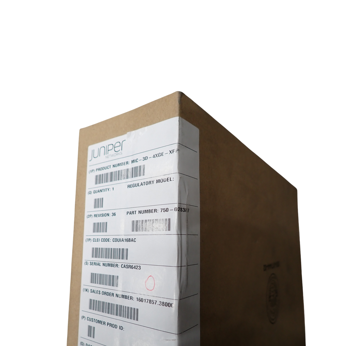 New Juniper MIC-3D-4XGE-XFP 4Port 10 Gigabit Ethernet XFP Modular Interface Card