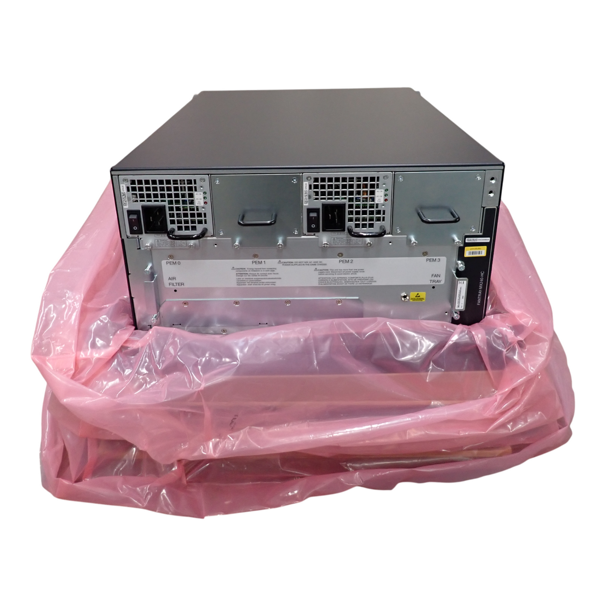 New Juniper MX240 5U 4-Slot Router Chassis + CRAFT, SCBE2-MX, RE-S-X6-64G 2x PSU