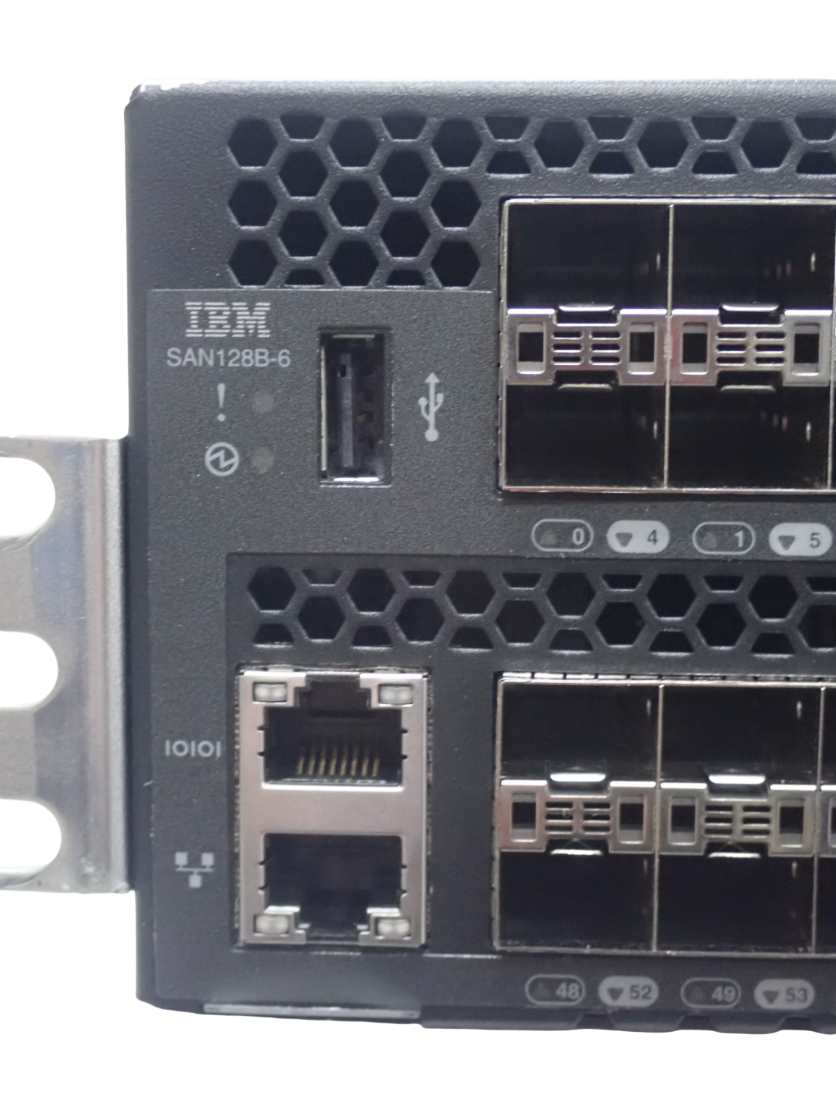 IBM SAN128B-6 8960-F96 96x 32Gb SFP+ 48-Active Fibre Channel Switch Brocade G630