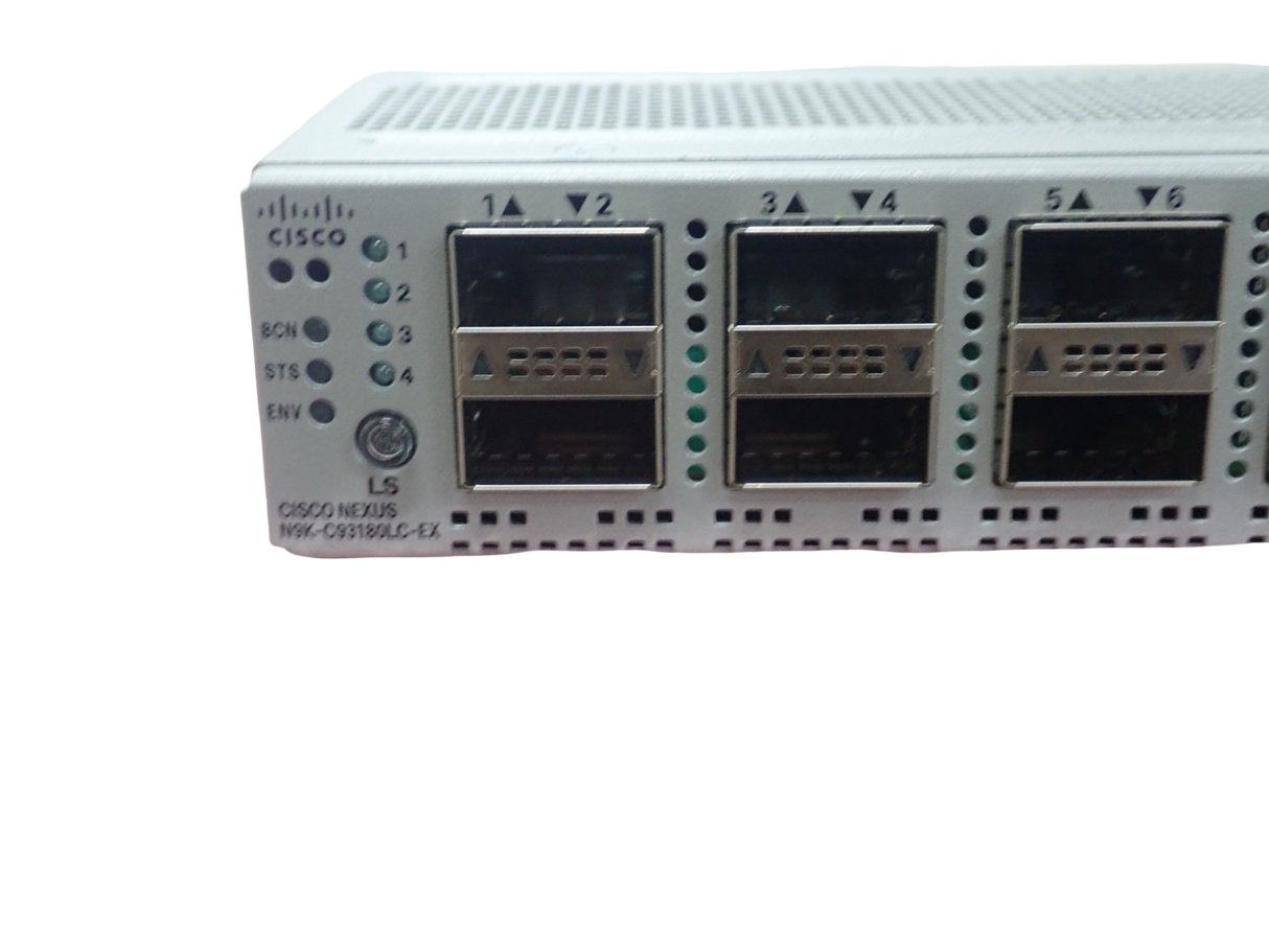 NEW Cisco N9K-C93180LC-EX Nexus 9300 28x 40G QSFP+ + 4x 100G QSFP28 1U Switch