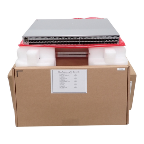 New Brocade Dell EMC DS-7720B G720 48x 64GbE SFP+ 8x 2x64G SFP-DD 24Act Switch