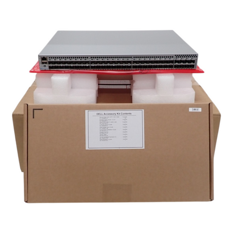 New Brocade Dell EMC DS-7720B G720 48x 64GbE SFP+ 8x 2x64G SFP-DD 24Act Switch