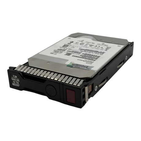 HPE 12TB 7.2K SAS 12G 3.5" Enterprise HDD 881779-B21 882397-001 + G8-G10 Caddy