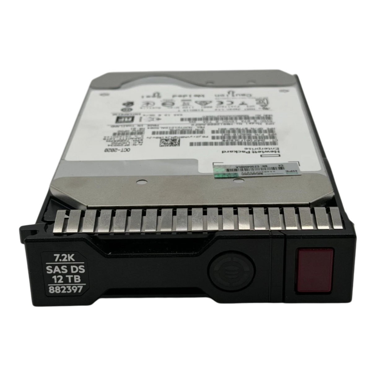 HPE 12TB 7.2K SAS 12G 3.5" Enterprise HDD 881779-B21 882397-001 + G8-G10 Caddy