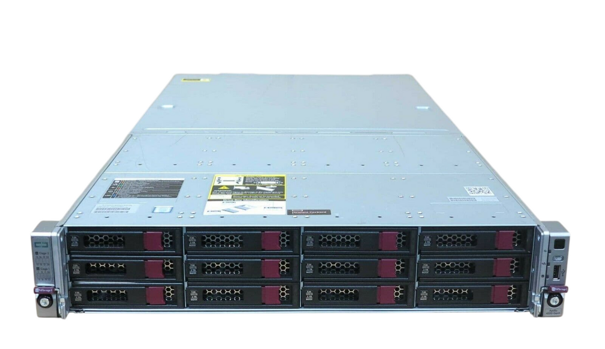 HPE Apollo 4200 Gen9 2x Xeon E5-2600v4 16x DDR4 DIMM 28x 3.5" Bays 2U CTO Server
