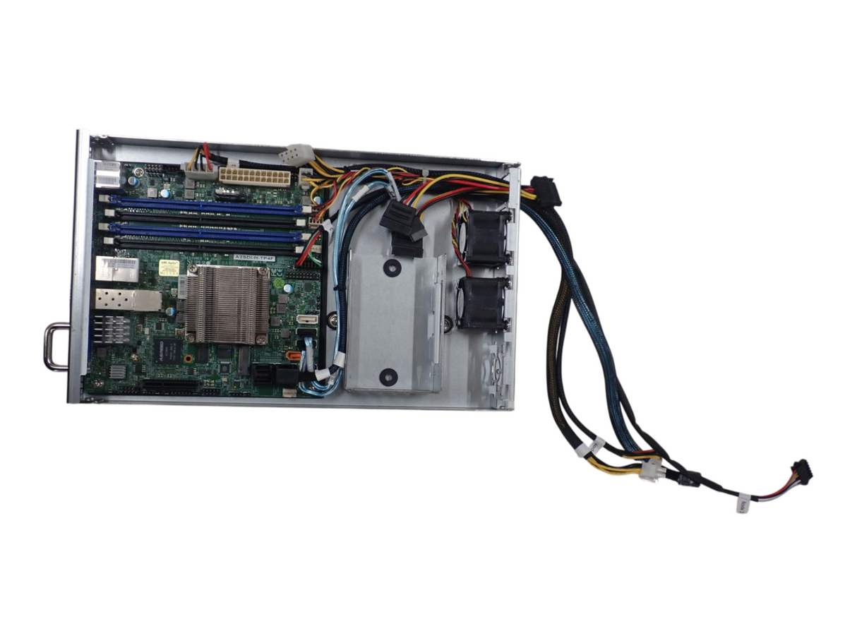 Supermicro 15-Bay 5-Node Chassis + 5x A2SDi-H-TP4F 16C Atom C3958 4x DIMM Nodes