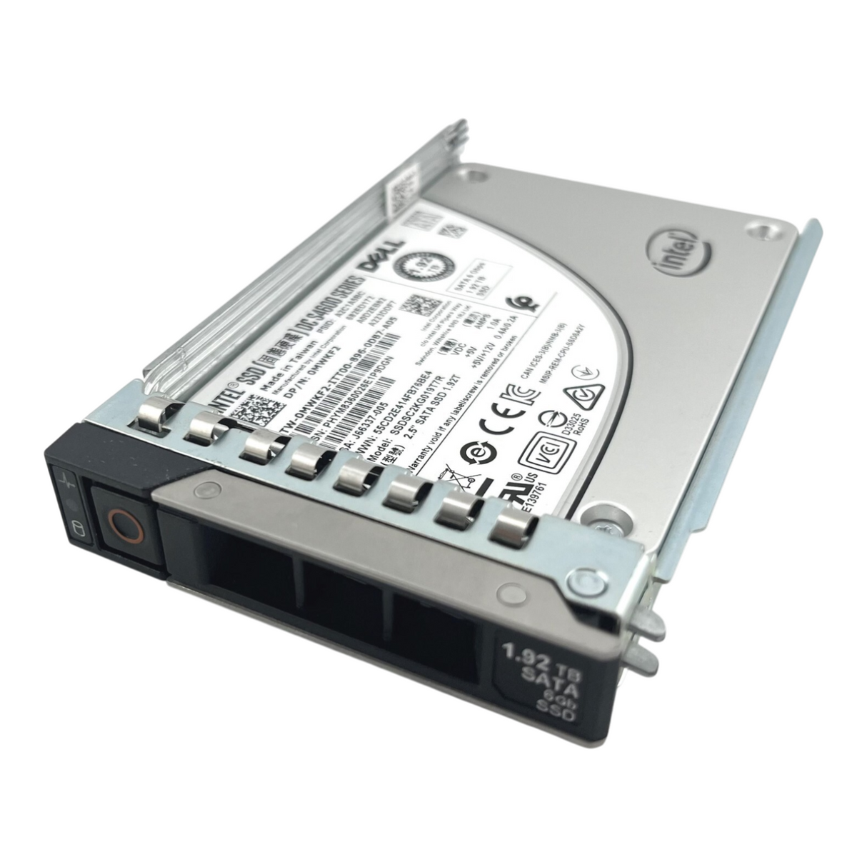 Dell 1.92TB SATA 6G MU 2.5" SSD MWKF2 SSDSC2KG019T7R + 14th-17th Gen Caddy