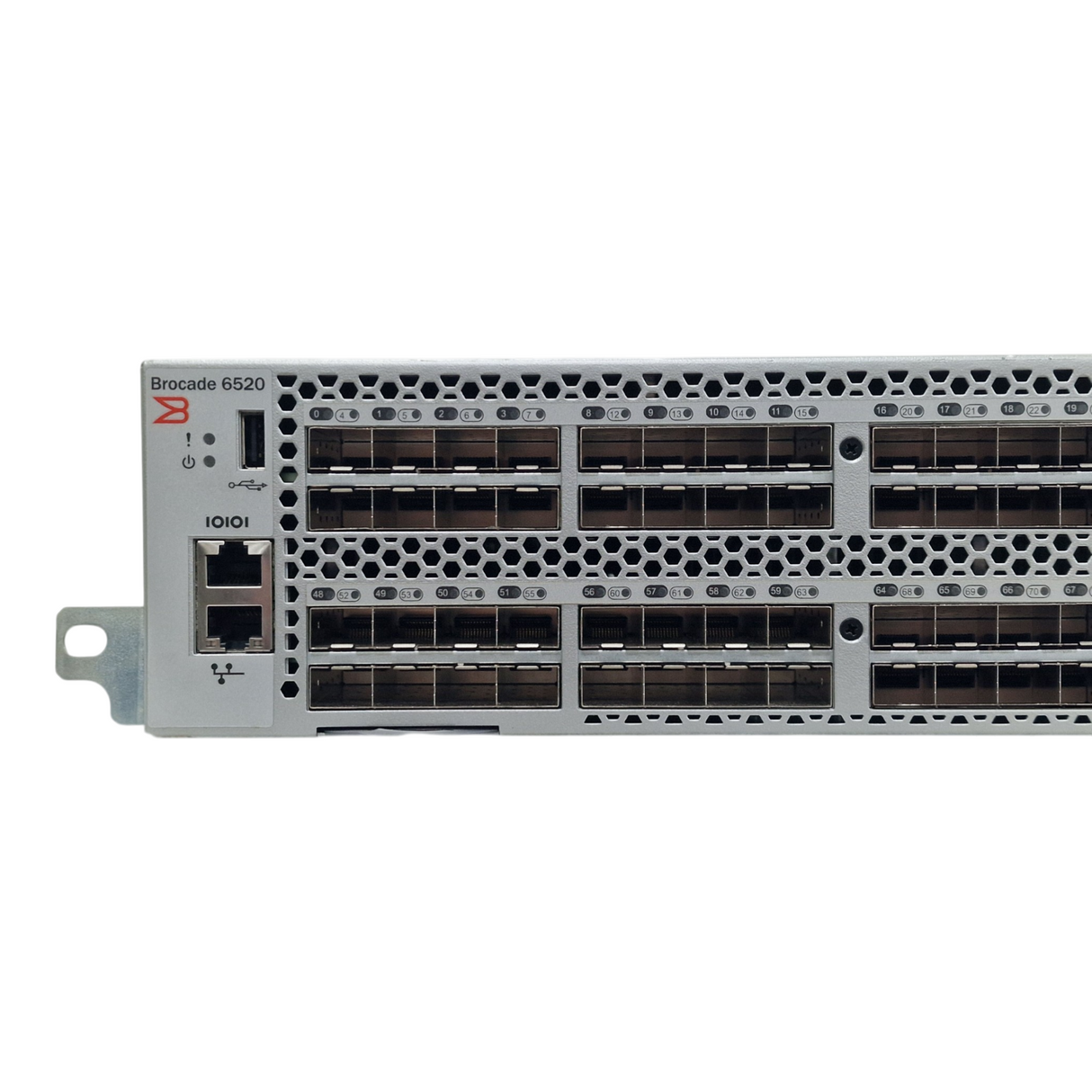 Brocade 6520 96x 16Gb SFP+ Port (48 Active) FC Switch HD-6520-48-8G-R + Licenses