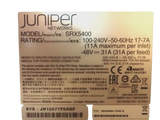 Juniper Networks SRX5400X 1x SRX5K-RE-1800X4 1x SRX-MIC-20GE-SFP 5U Firewall