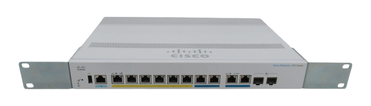 Cisco CBS350-8MGP-2X 6x 1Gb PoE+ 2x 2.5Gb PoE+ 2x 10Gb Combo Port Managed Switch