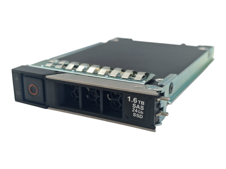 New Dell 1.6TB SAS 24G Mixed Use 2.5" SFF SSD 4TRHM in 14th-17th Gen Caddy