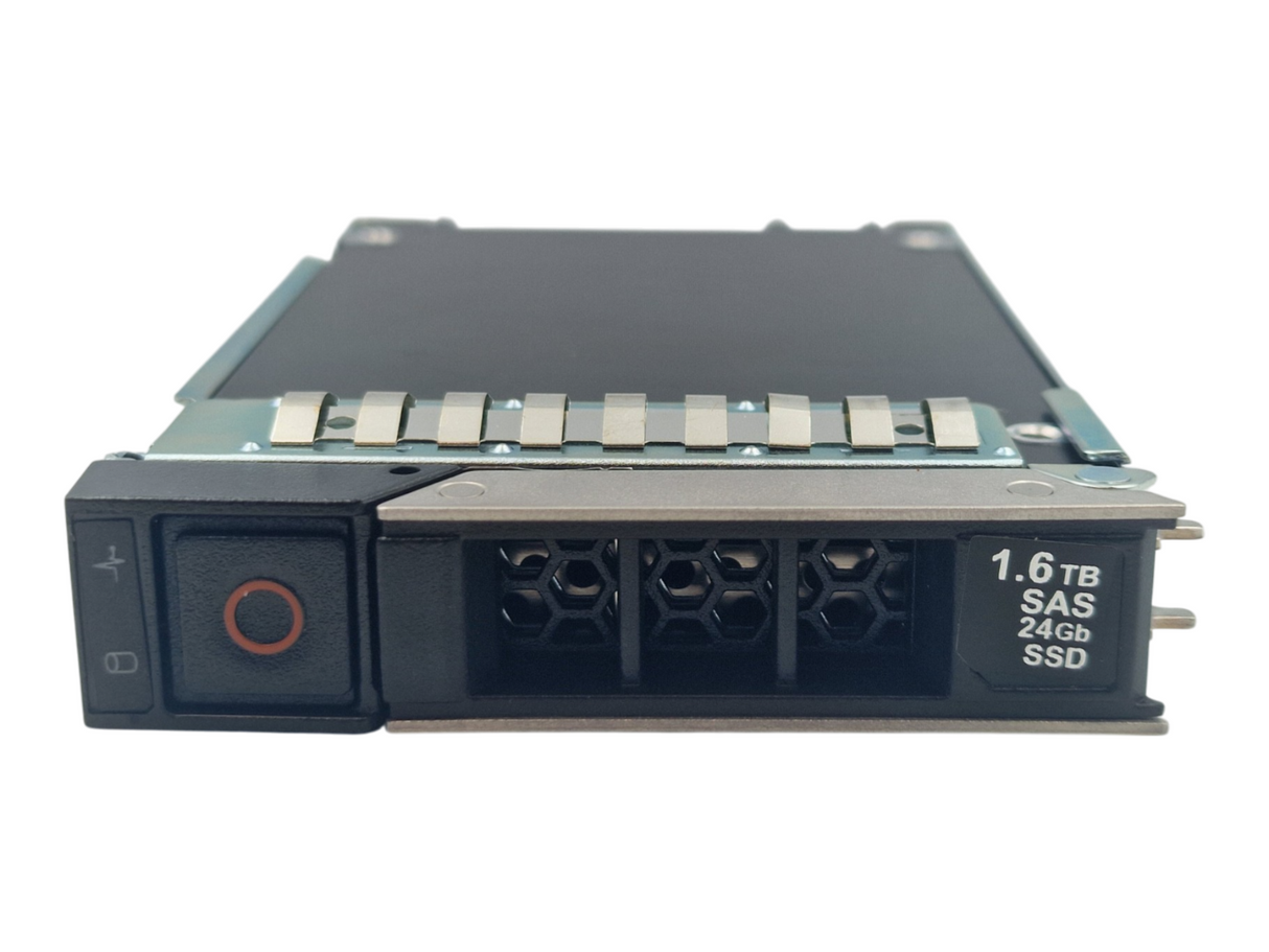 New Dell 1.6TB SAS 24G Mixed Use 2.5" SFF SSD 4TRHM in 14th-17th Gen Caddy