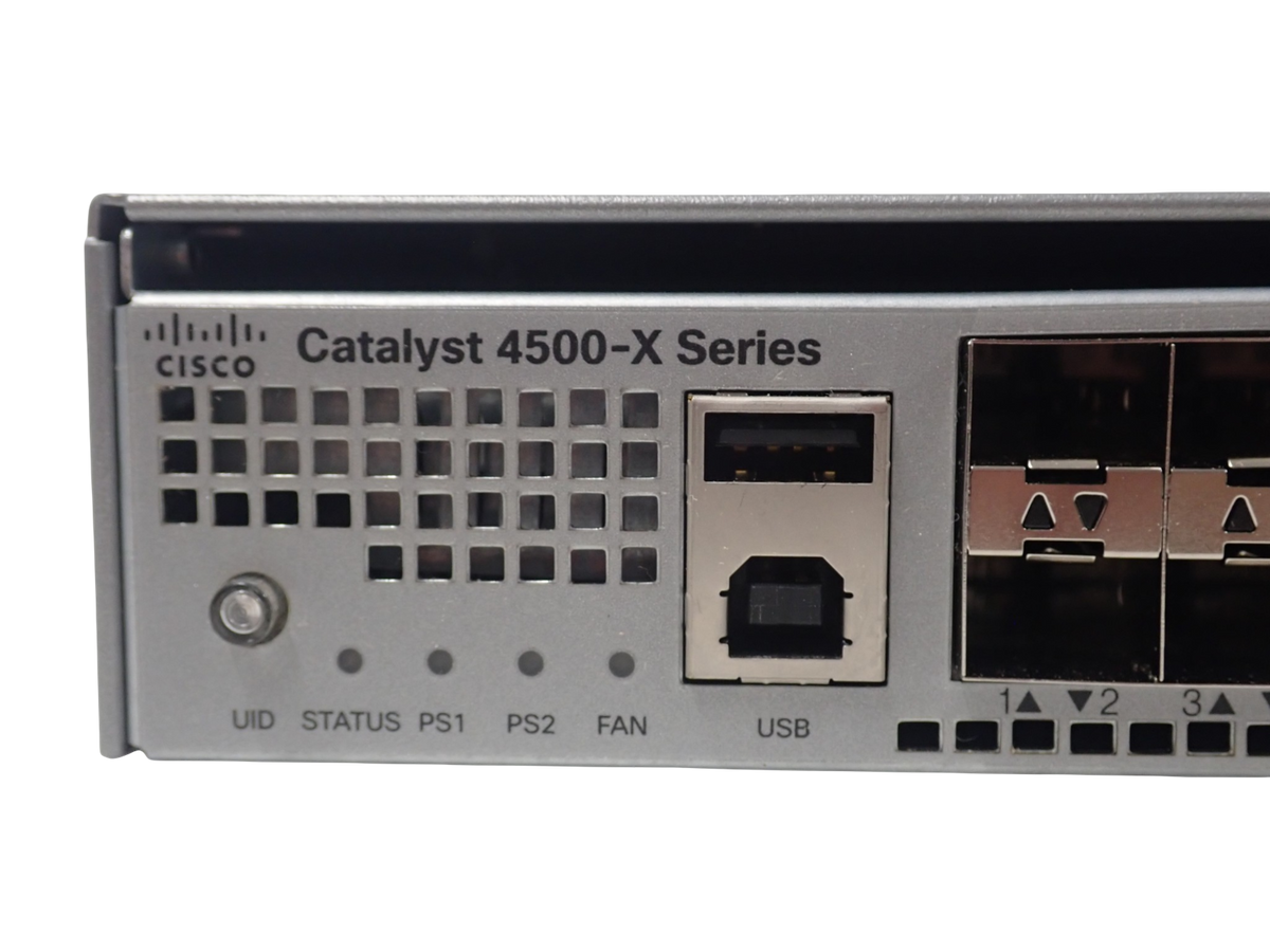 NEW Cisco Catalyst WS-C4500X-32SFP+ 40-Port 10G SFP+ C4KX-NM-8 1U Switch